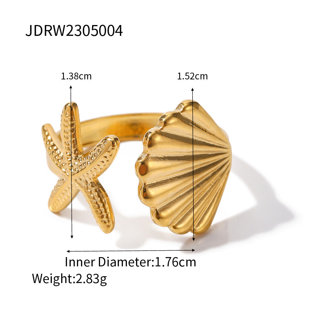 Damen Offenes Armreif mit elegantem Münzdesign Shop Nory