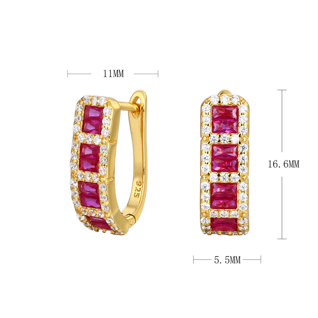 Damen Ohrhänger mit funkelndem Zirkon-Arrangement und elegantem Design Shop Nory