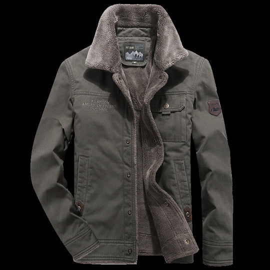 Herren Robuste Outdoor-Jacke mit Fleece-Innenfutter Shop Nory