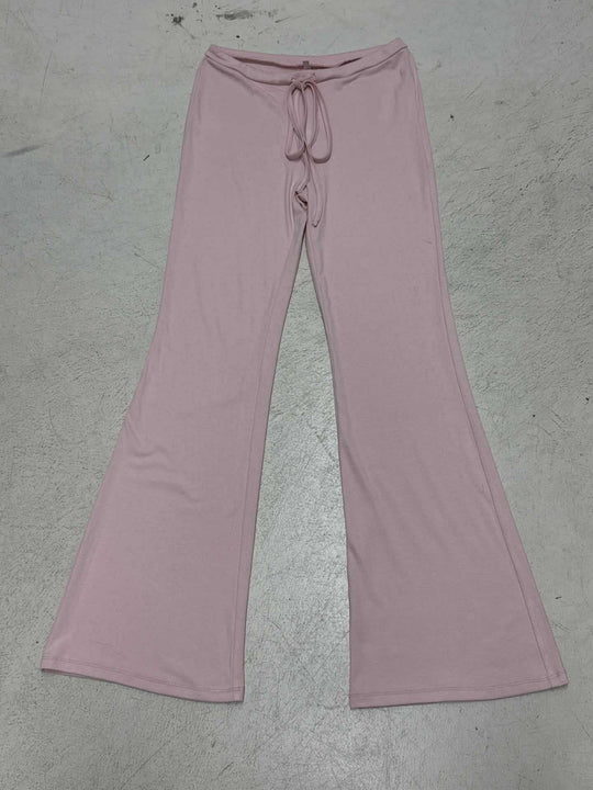 Damen nan ausgestellte Loungehose mit Bindekordel, hohem Komfortbund und weichem Jerseyfall Shop Nory