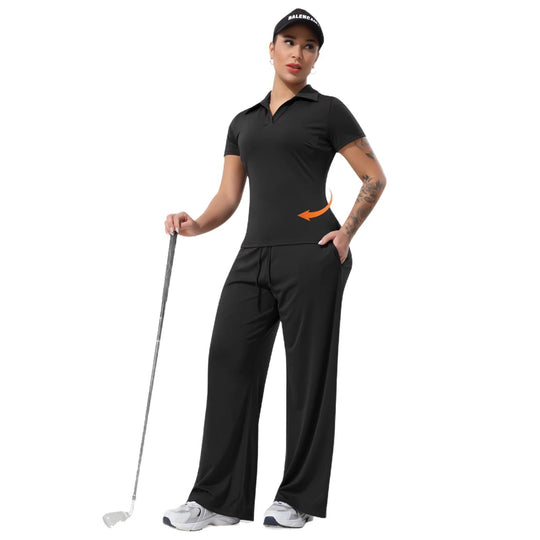 Damen Tailliertes Funktions-Polo mit Stretchjersey und Performance-Atmungsaktivität Shopy Nory
