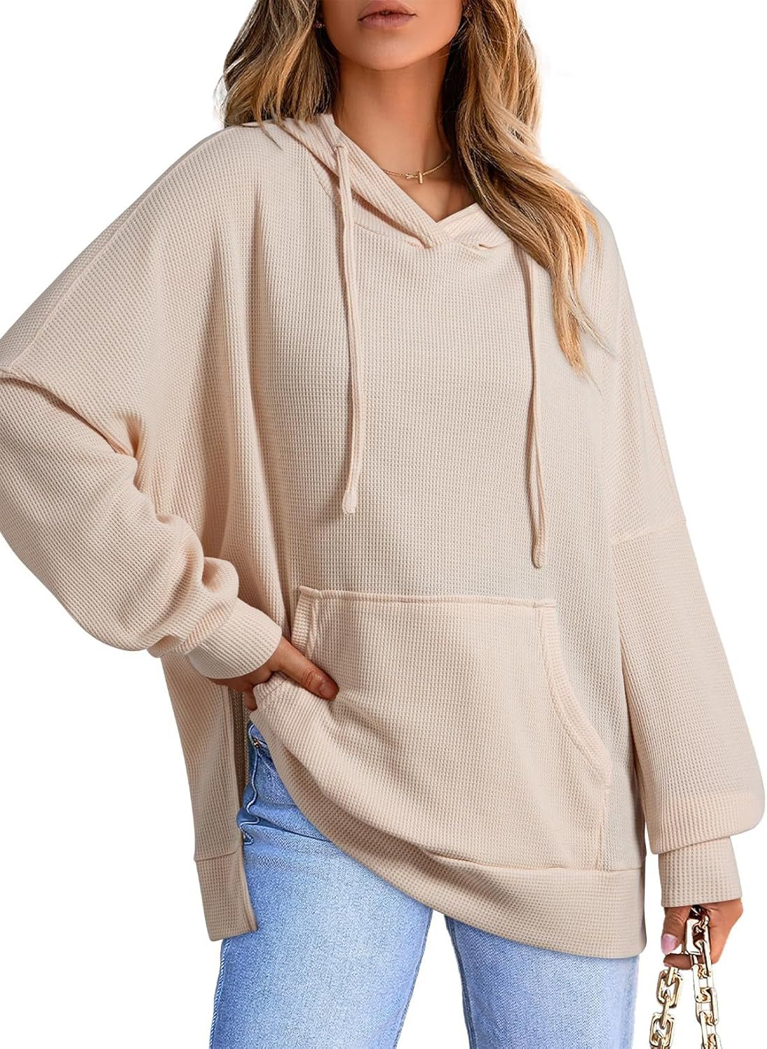 Damen Oversized Kapuzenpullover