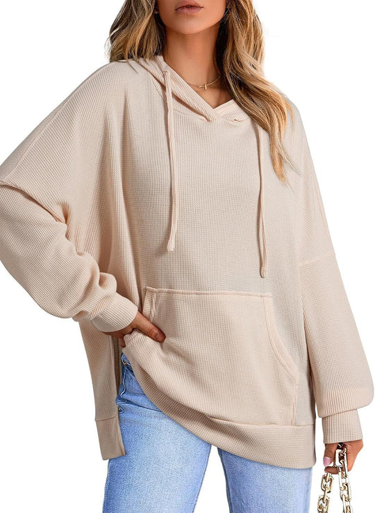 Damen Oversized Kapuzenpullover