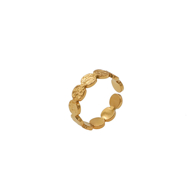Damen Zarter und stilvoller Ring mit filigraner Struktur Shop Nory