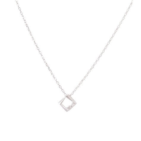 Damen elegante Halskette mit geometrischem Anhänger Shop Nory