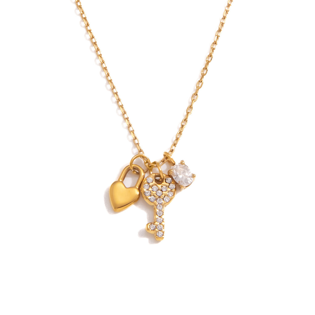 Damen Halskette mit elegantem Stiefelanhänger und verstellbarem Edelstahl Shop Nory
