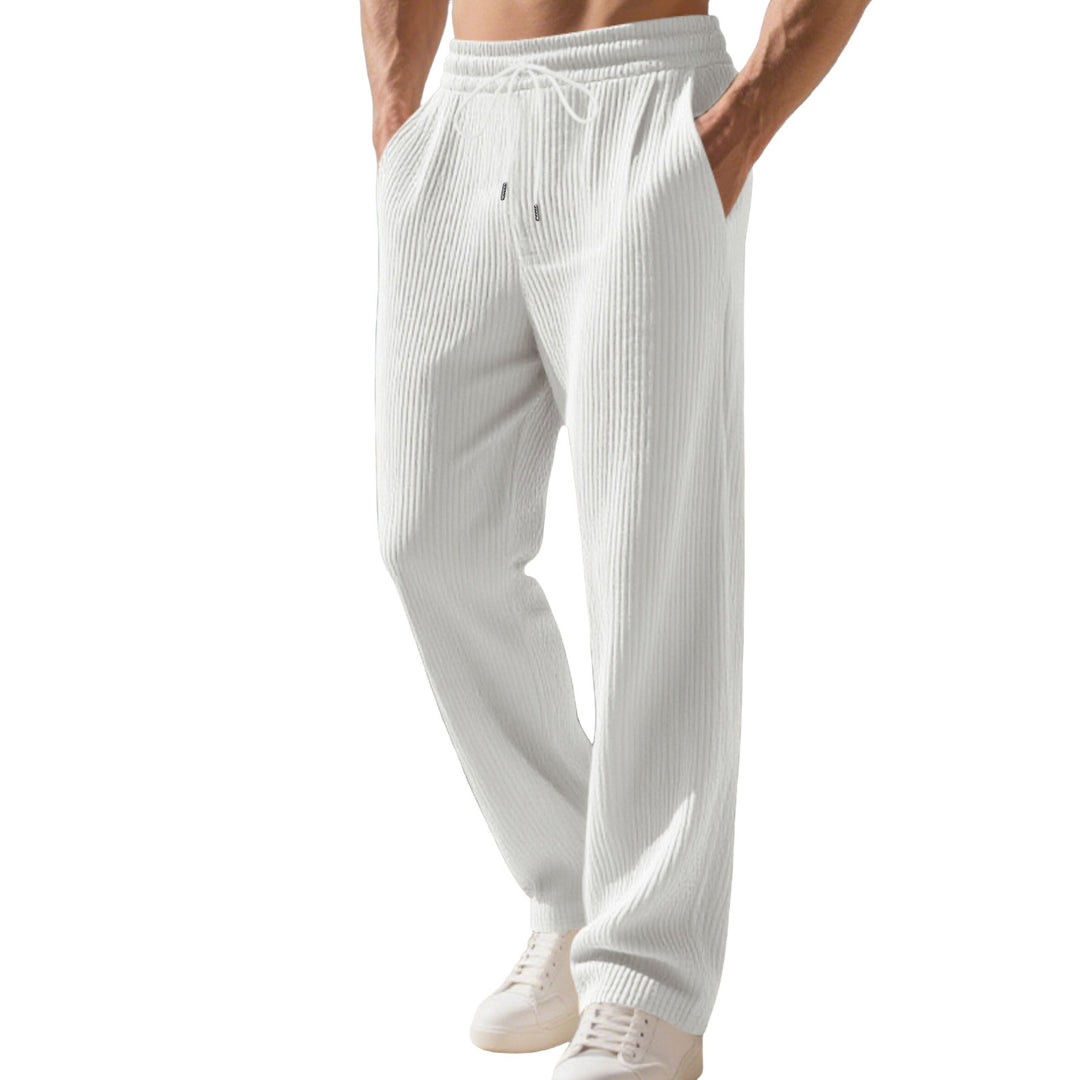 Herren Relaxed-Fit Strick-Jogginghose mit feiner Rippstruktur Shop Nory