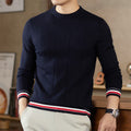 Herren Feinstrickpullover mit maritimen Akzenten