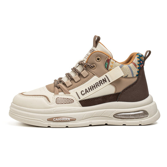 Herren hochgeschnittene Streetstyle-Sneaker mit Luftkapsel-Zwischensohle und tribal-gepolsterter Knöchelmanschette Shop Nory