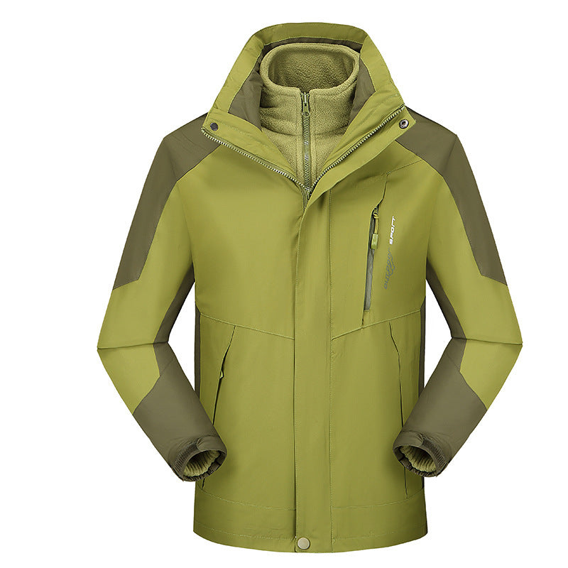 Damen vielseitige Outdoorjacke mit abnehmbarer Fleece‑Innenjacke und winddichter Softshell‑Hülle Shop Nory
