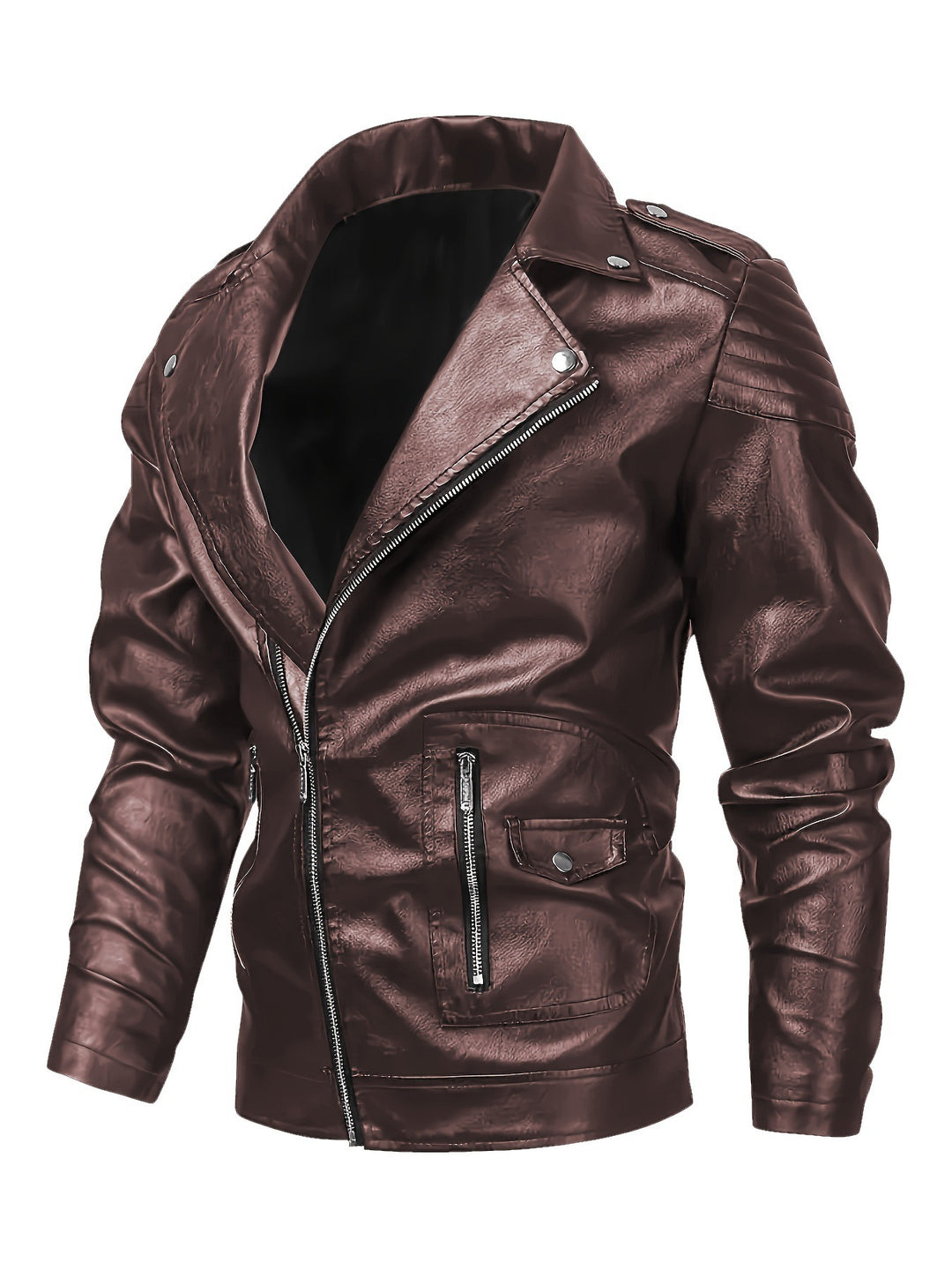 Herren Biker-Lederjacke Shop Nory