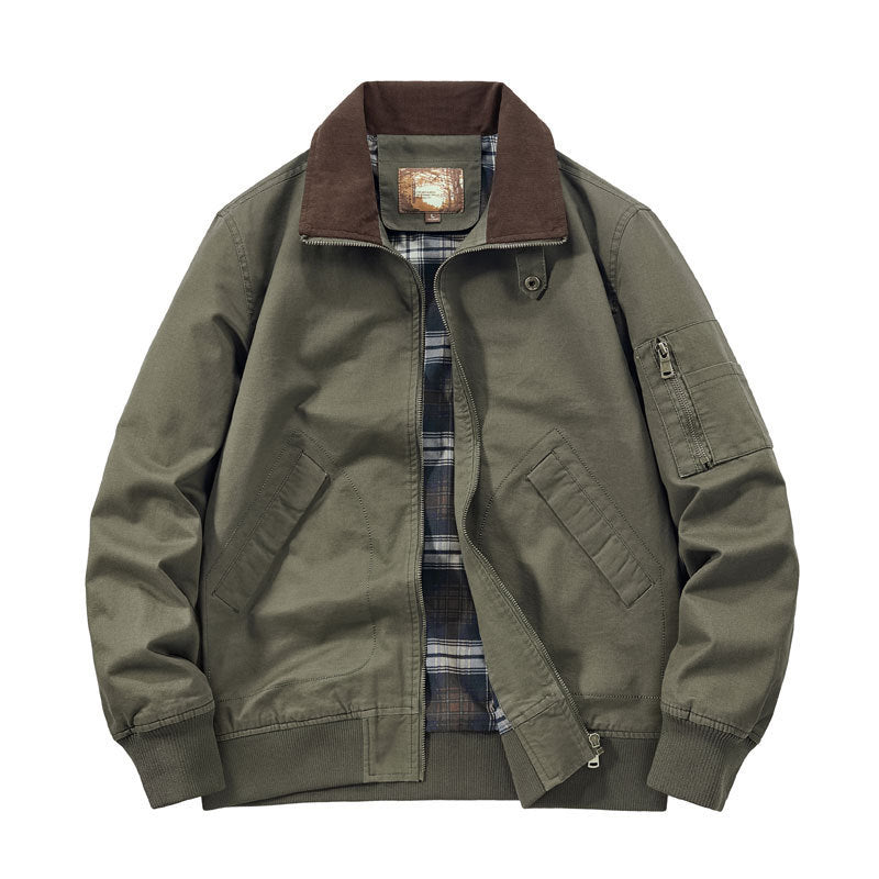 Herren Cordkragen-Fieldjacke Shop Nory