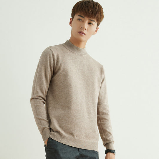 Herren Halbhoher Rollkragenpullover aus Feinstrick mit schmaler Passform Shop Nory