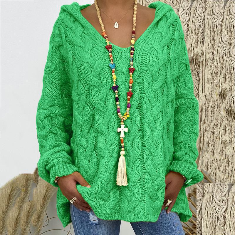 Gestrickter Hoodie