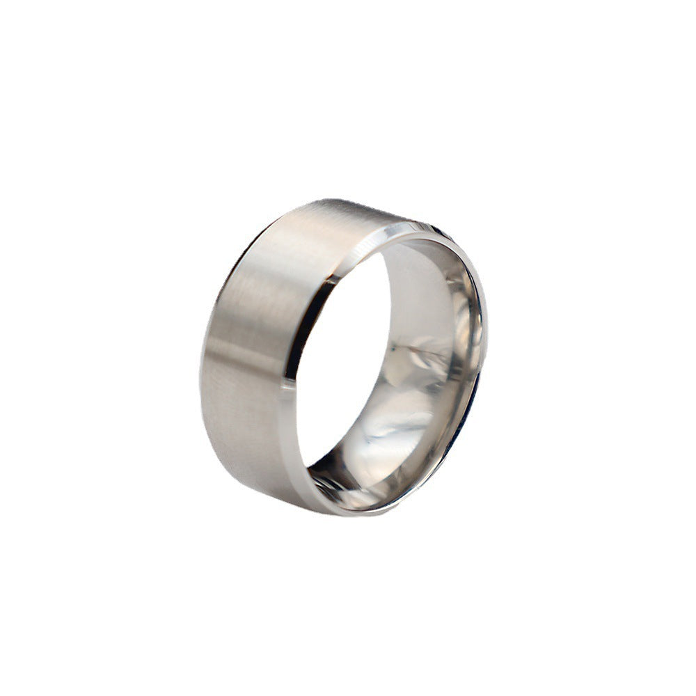 Herren Edelstahl-Ring Shop Nory