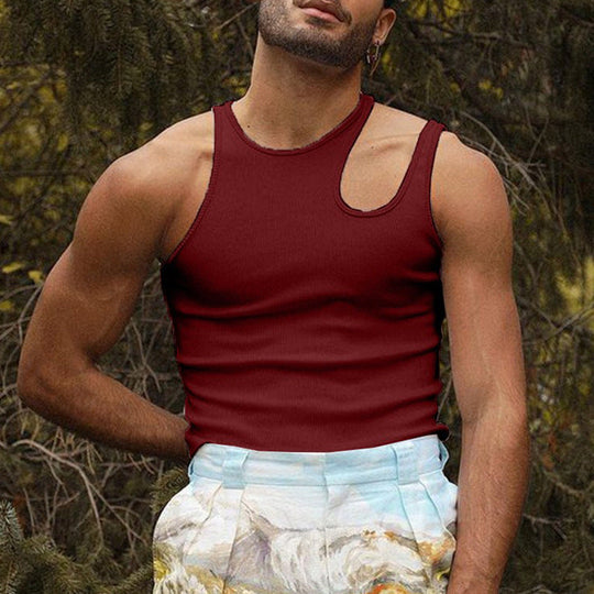 Herren ärmelloses Sporttop mit modernem Design