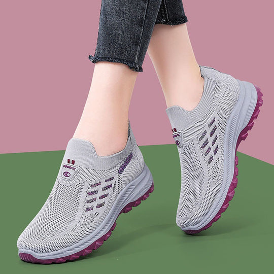 Damen Atmungsaktive Sneaker mit rutschfester Sohle Shop Nory