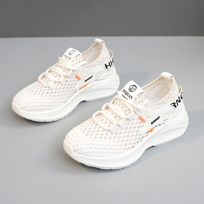 Damen atmungsaktive Sneaker mit rutschfester Sohle und innovativer Dämpfungstechnologie