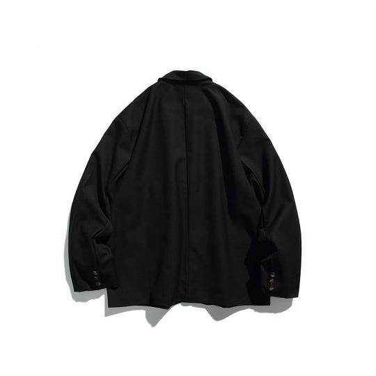 Herren Oversize Sakko aus fallendem Twill mit aufgesetzten Pattentaschen Shop Nory
