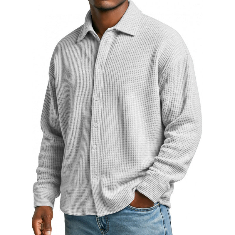 Herren Modische Strickjacke mit hohem Kragen Shop Nory