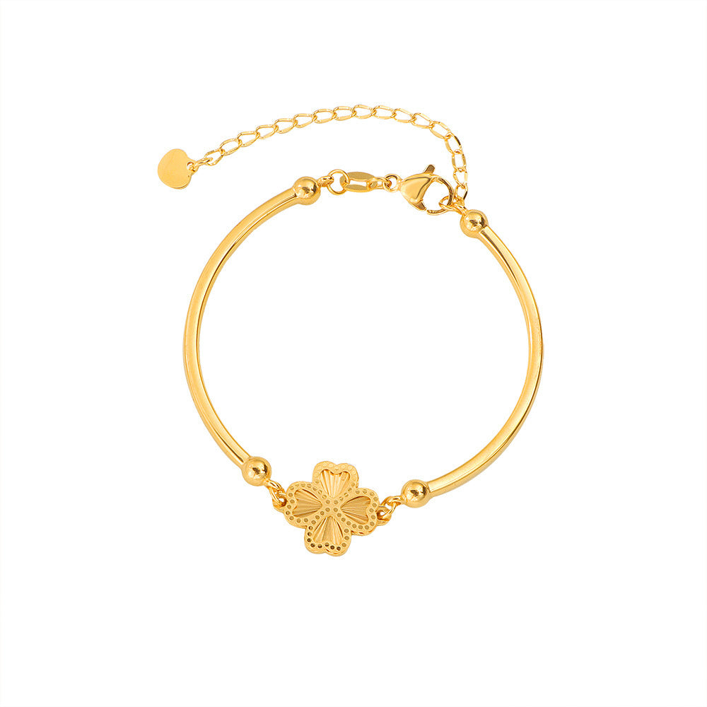 Damen Verstellbares Blumen Charm Armband Shop Nory