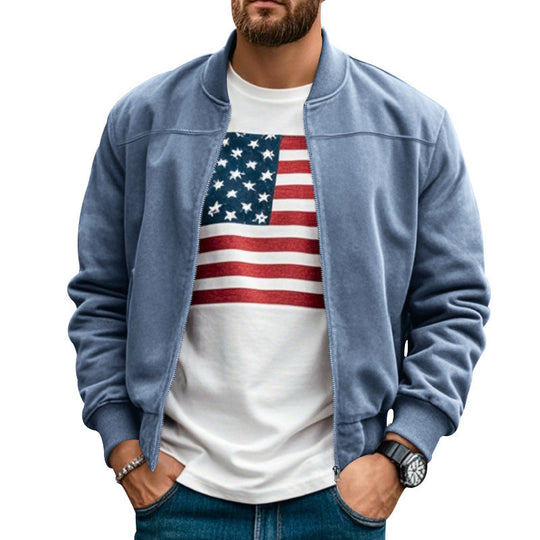 Herren Bomberjacke mit modernem Schnitt und praktischen Taschen
