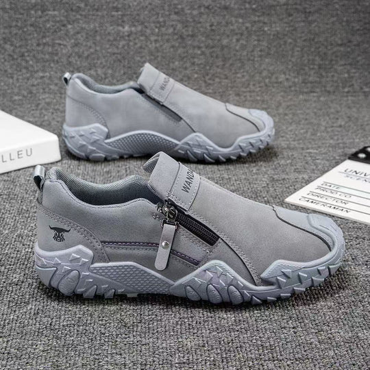 Herren Robuster Outdoor-Sneaker mit Reißverschluss und profiliertem Trail-Profil Shop Nory