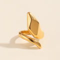 Damen Designer-Ring mit moderner Geometrie Shop Nory