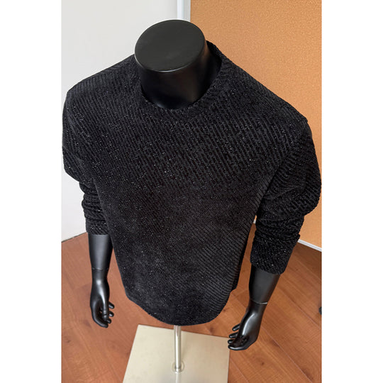 Herren Modischer Langarm-Pullover mit kreativen Mustern Shop Nory