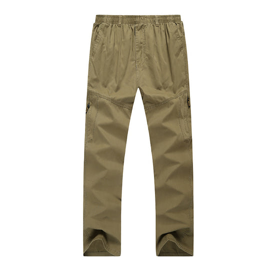 Herren Cargohose mit elastischem Bund, multifunktionalen Utility‑Taschen und geradem Schnitt Shop Nory