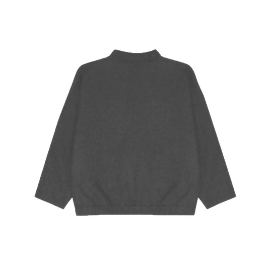 Damen nan kuschelige Fleece-Bomberjacke mit Stehkragen Rippbund und Druckknopfleiste Shop Nory