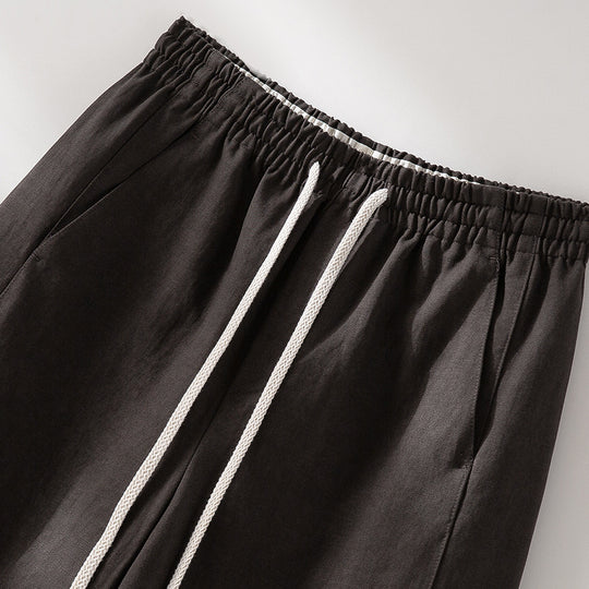 Damen Weite Leinenmix‑Hose mit elastischem Bund und Kordel Shop Nory