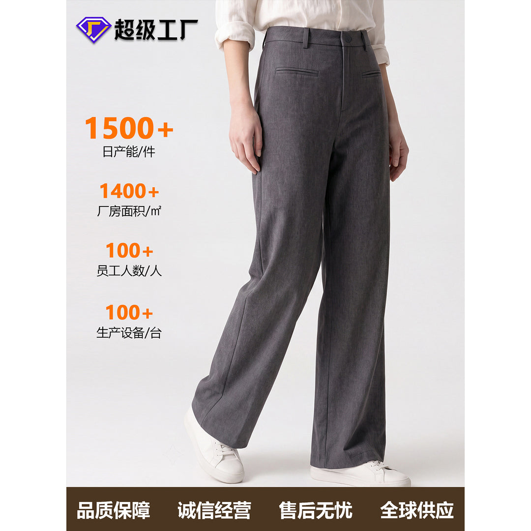 Damen Elegante Weite Hosen Shop Nory