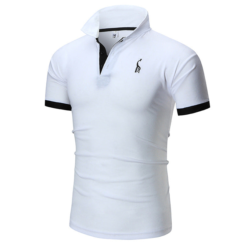 Herren Poloshirt mit modernem Kragen und figurbetonter Passform Shopnory