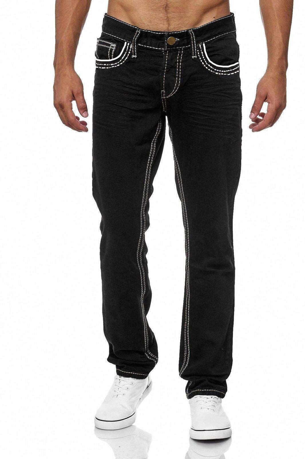 Herren Used-Style Jeans