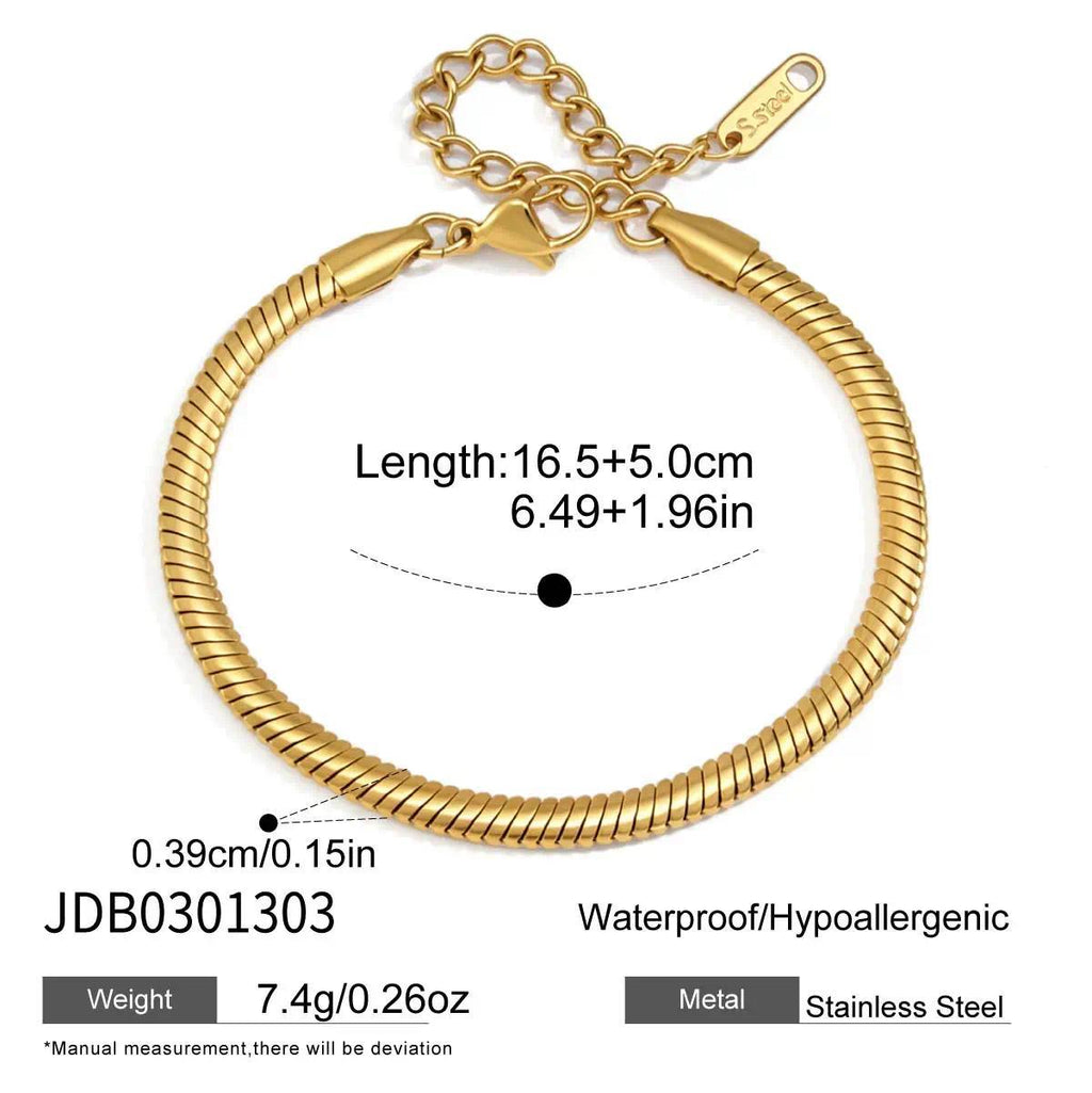 Damen Fußkettchen mit anpassbarem Verlängerungselement und hypoallergenem Edelstahl Shop Nory