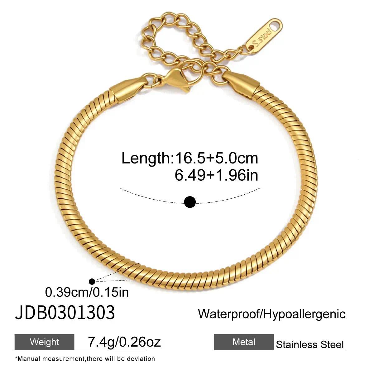 Damen Fußkettchen mit anpassbarem Verlängerungselement und hypoallergenem Edelstahl Shop Nory