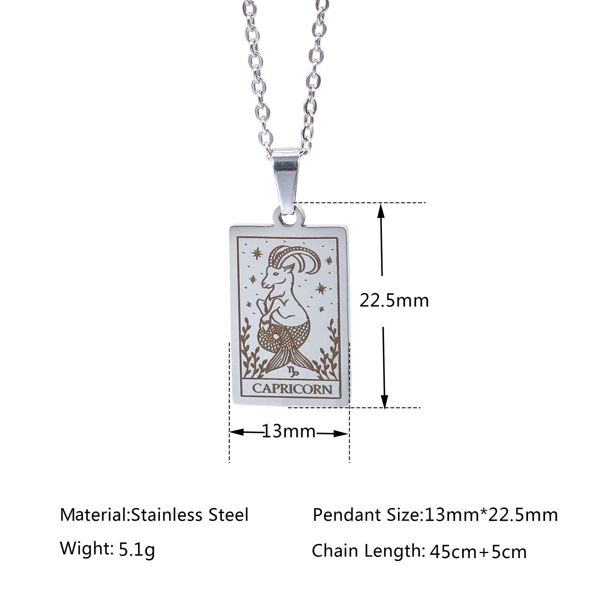 Unisex-Anhänger mit astrologischem Motiv Shop Nory
