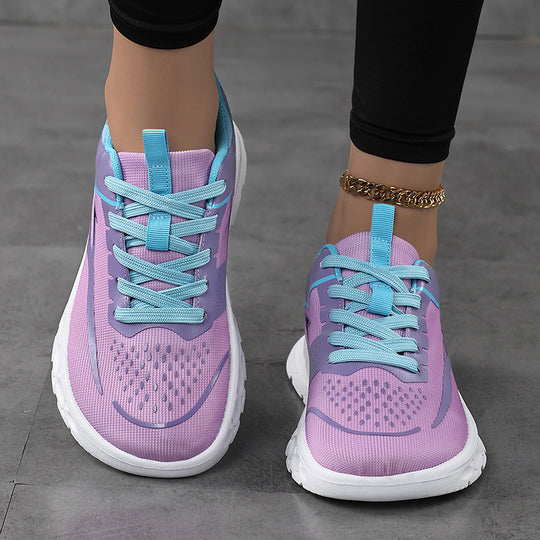 Damen Sportlicher Mesh-Sneaker mit gepolsterter Fersenstütze und griffiger Profilsohle Shop Nory