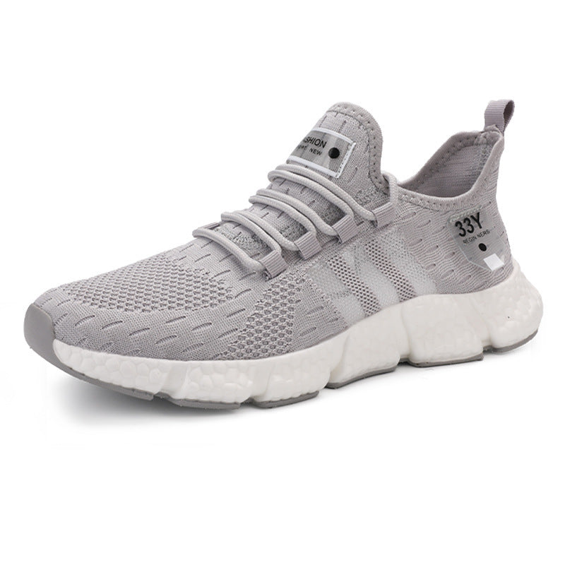 Herren Atmungsaktive Strick-Sneaker mit dämpfender Schaumsohle und Stretch-Fersenlasche Shopy Nory