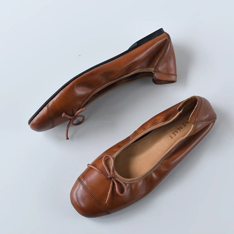 Damen Ballerinas mit elegantem Schleifen-Design und bequemer Passform