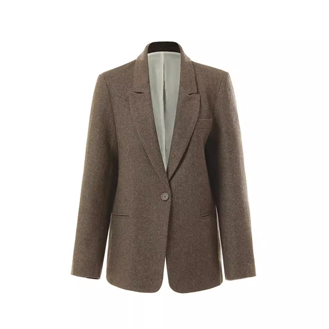 Damen Eleganter Wollblazer Shop Nory