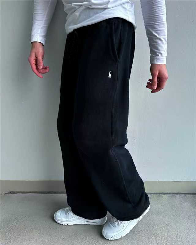 Herren Weite Baggy-Sweathose mit elastischem Bund und Sticklogo Shop Nory