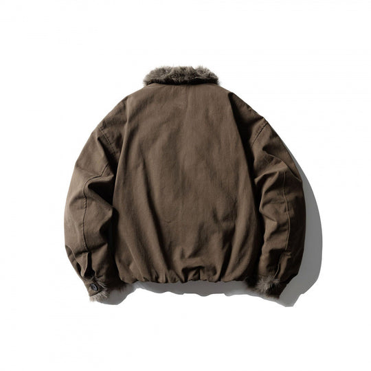 Herren Kurzjacke im Boxy-Bomberstil mit Teddybesatz und thermischer Innenfütterung Shop Nory