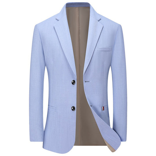 Herren Tailliertes Einreiher Sakko mit klassischer Zweiknopf Silhouette und leichter Halbfütterung Shop Nory