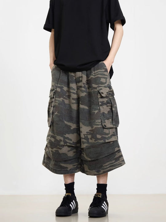 Herren Modische Cargoshorts mit weitem Schnitt Shop Nory