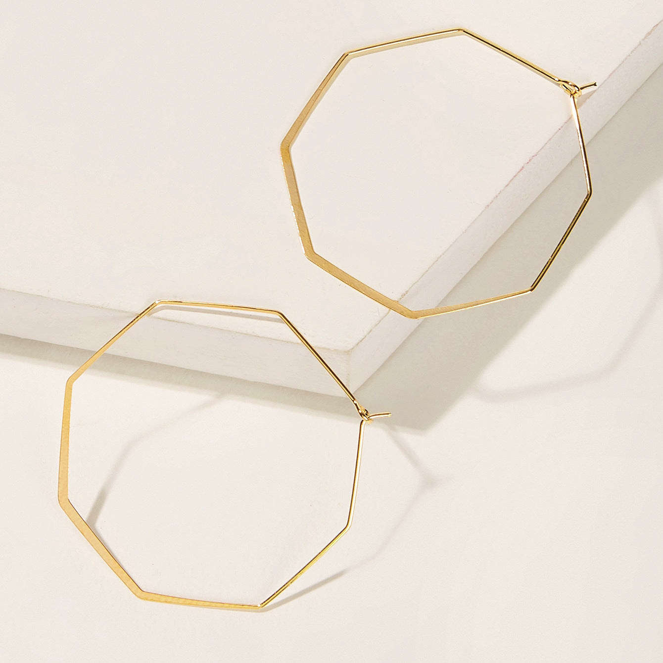 Damen geometrische Ohrringe im modernen Hexagon-Design Shop Nory