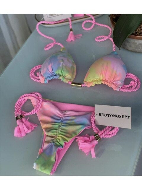 Sexy Dreieckstasche Bikini