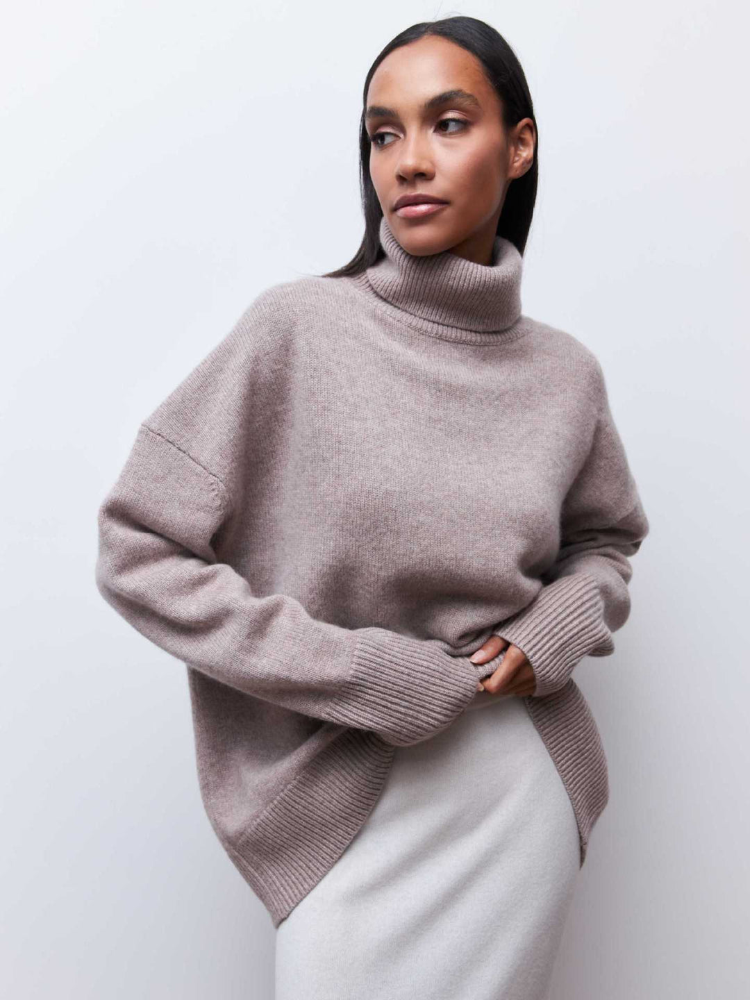 Damen Turtleneck-Pullover Shop Nory