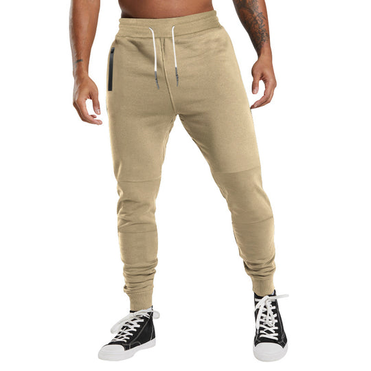 Herren Performance‑Tapered Joggerhose mit Reißverschluss‑Eingrifftaschen, elastischem Bund & gerippten Knöchelbündchen Shop Nory